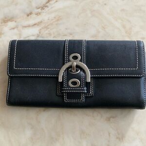 Coach Soho Hampton leather wallet